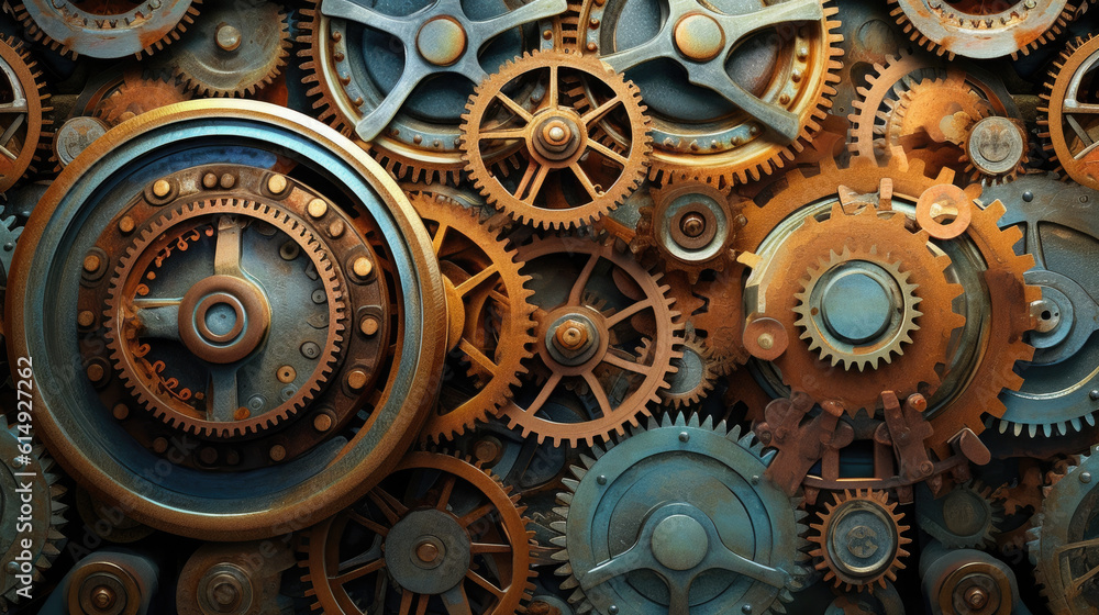 Gear Abstract Art Gear Abstract Art