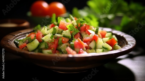Shirazi Salad: Refreshing and Vibrant Herb Salad