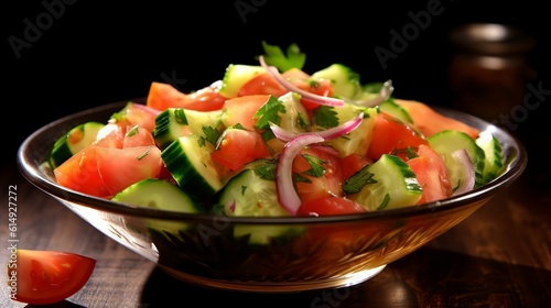 Shirazi Salad: Refreshing and Vibrant Herb Salad