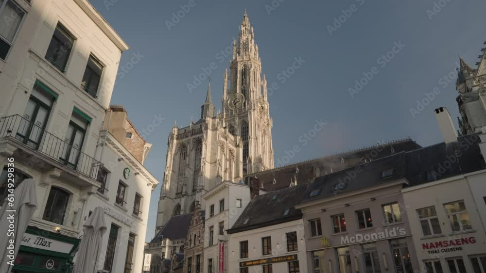 The Cathedral of Our Lady a Roman Catholic Church Onze-Lieve-Vrouwekathedraal Antwerp, Belgium The Cathedral of Our Lady a Roman Catholic Church Onze-Lieve-Vrouwekathedraal Antwerp, Belgium