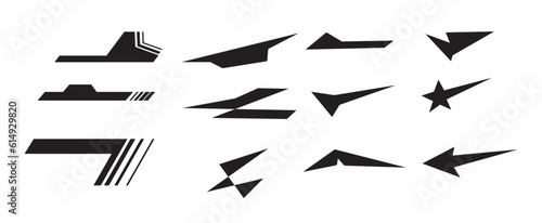 Vinyls sticker set Decals for Cars trucks mini buses modifying Motorcycles.