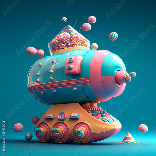 Candy Spaceship