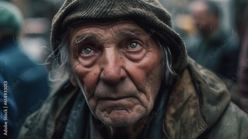 Obraz premium portrait of an old man