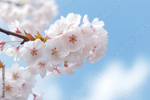 桜, サクラ, さくら, 花, 春, ピンク, AI