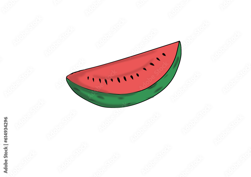 slice of watermelon slice of watermelon