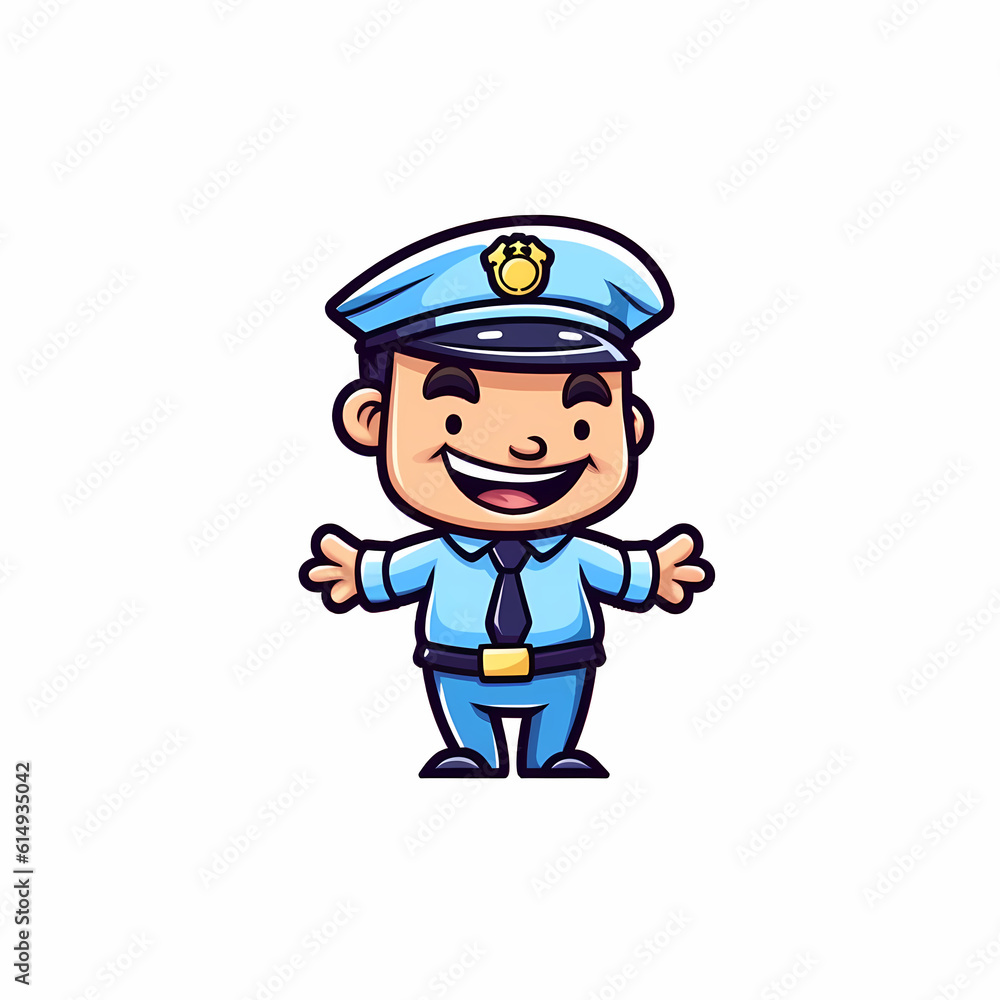 Security Officer Design Illustration