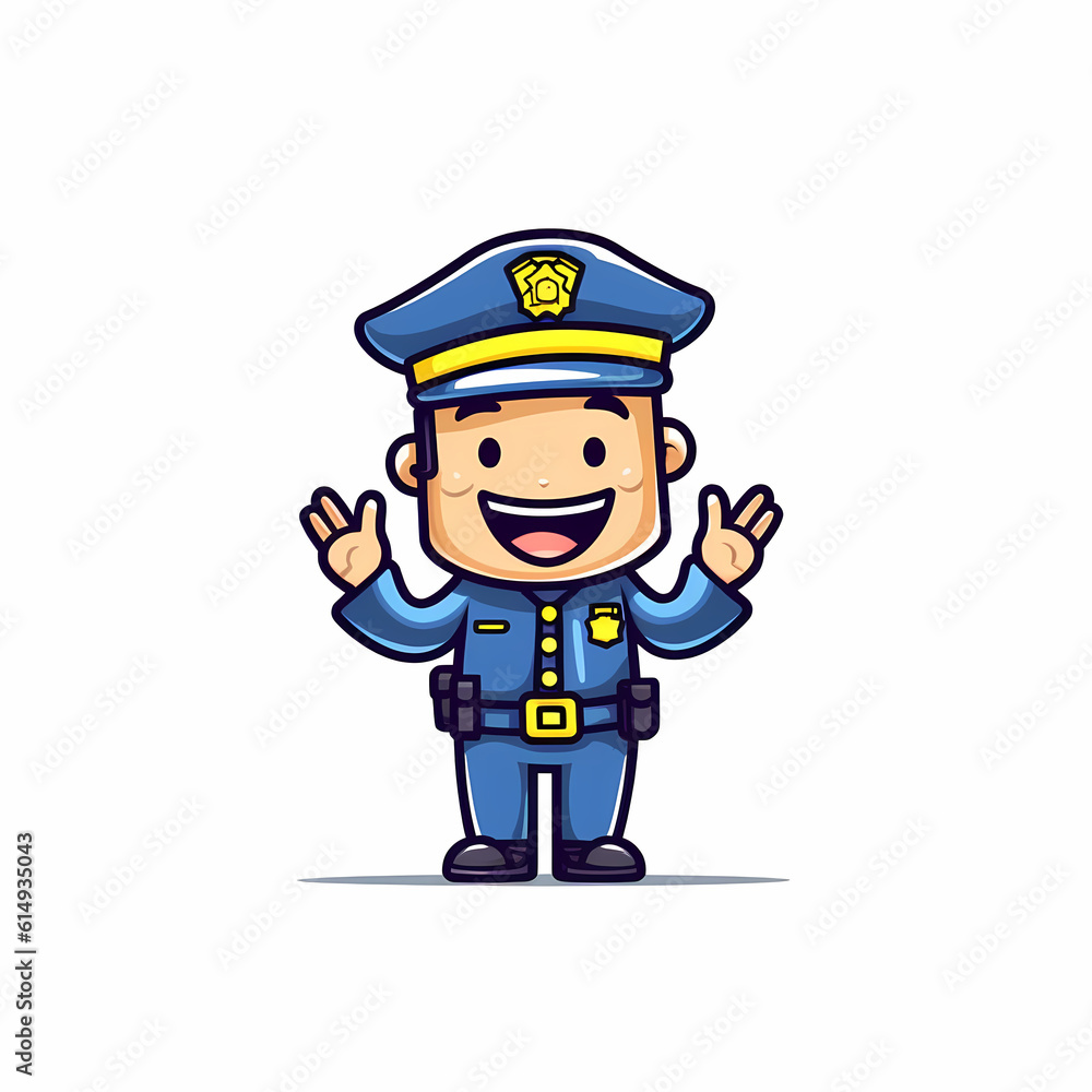 Security Officer Design Illustration