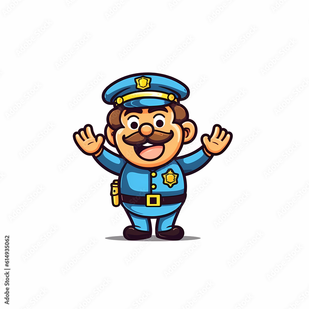 Security Officer Design Illustration