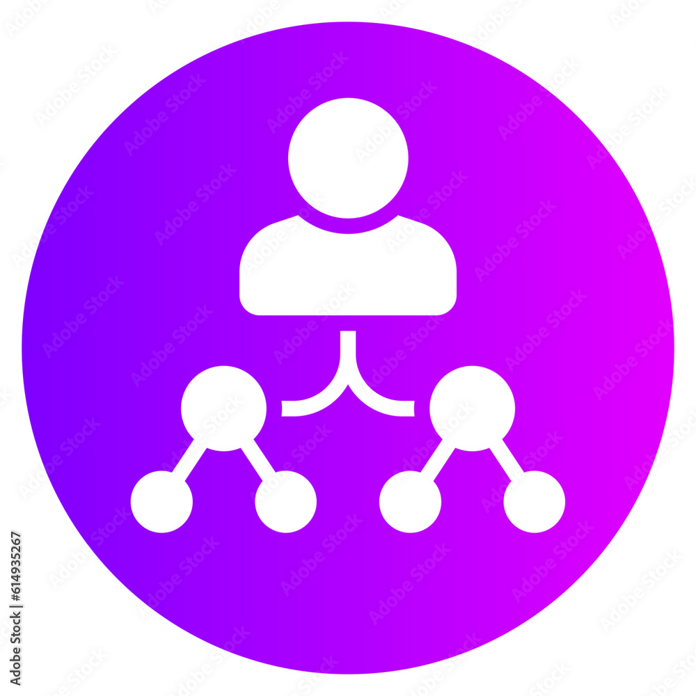 inheritance gradient icon inheritance gradient icon