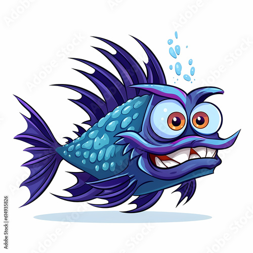 Monster Fish, Angler Fish, Deep Water Sea Fish. © funway5400