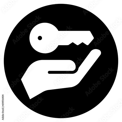 key glyph icon