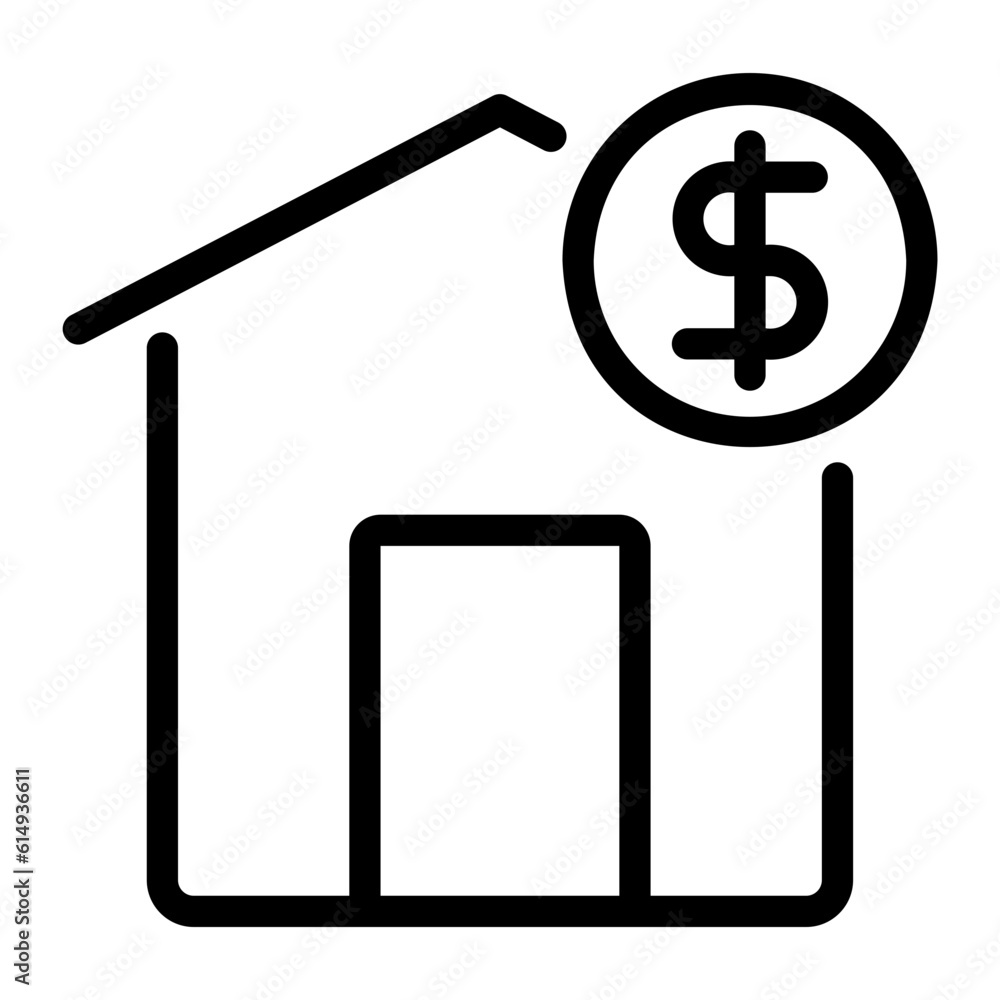 house line icon house line icon