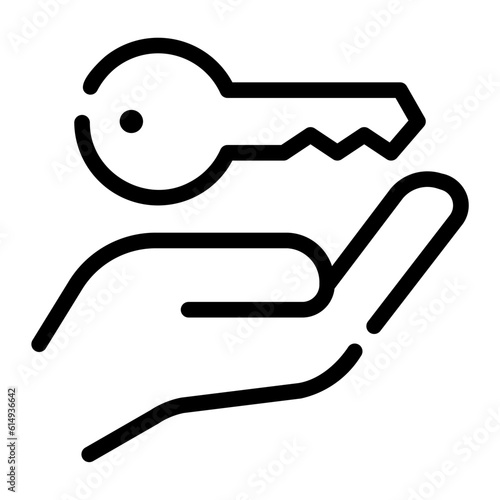 key line icon