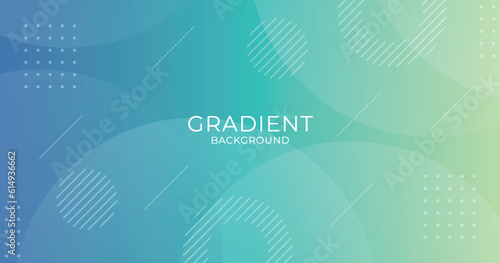 Modern Abstract background with vibrant gradient, line and shape. Template for banner, cover, ads, web