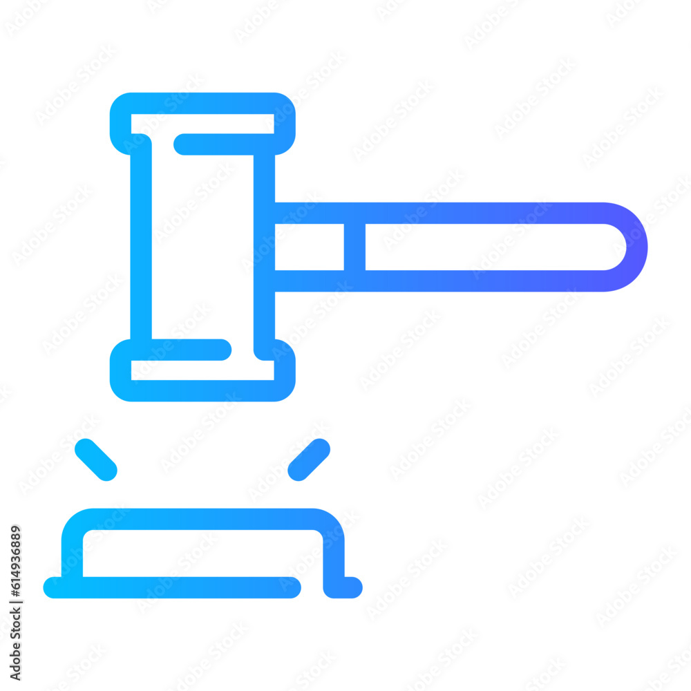 judgement gradient icon judgement gradient icon