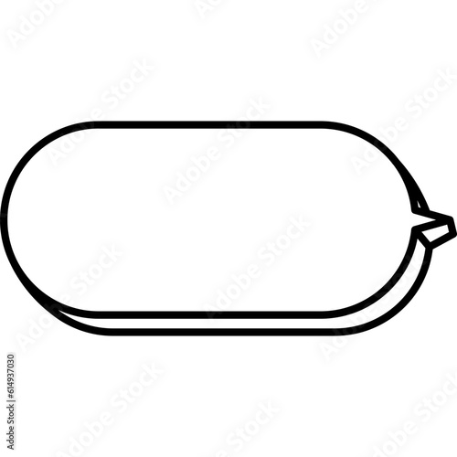 둥글고 큰 말풍선