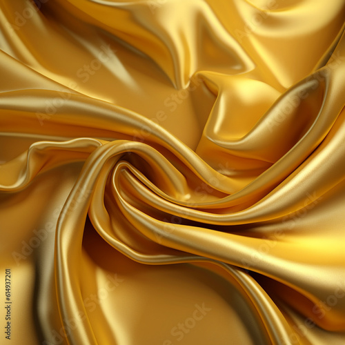 yellow texture 3d background silk fabric