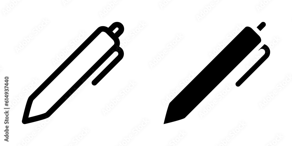 Obraz premium Pen icon template