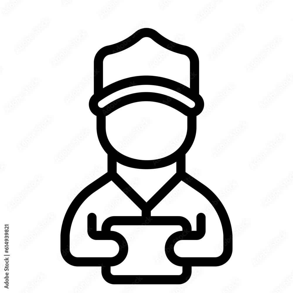 courier Line Icon courier Line Icon