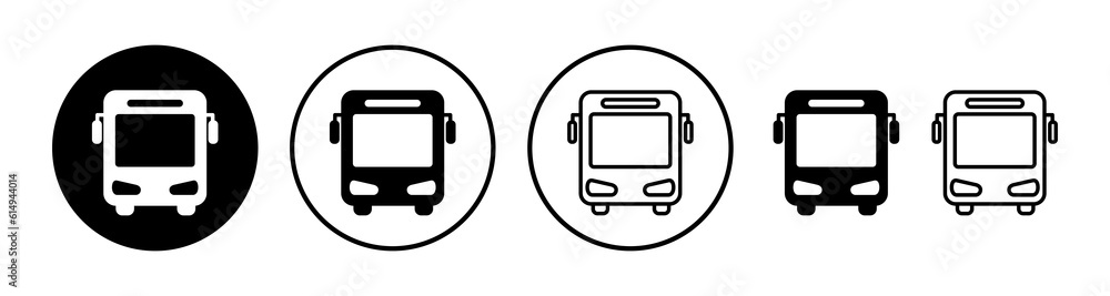 Bus icon vector. bus vector icon Bus icon vector. bus vector icon