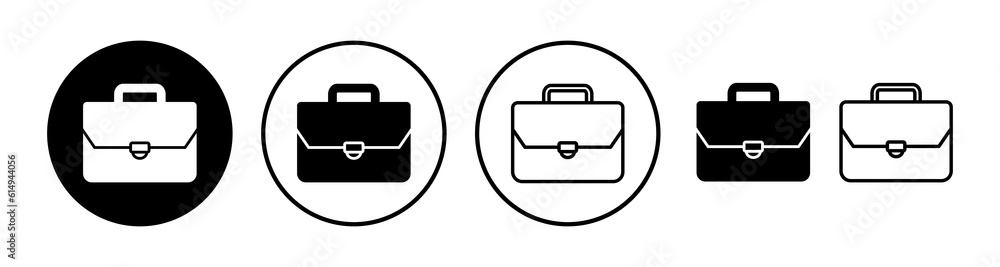 Briefcase icon vector. Portfolio vector icon. suitcase icon Briefcase icon vector. Portfolio vector icon. suitcase icon
