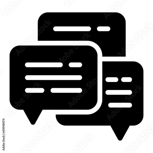 conversation Solid icon