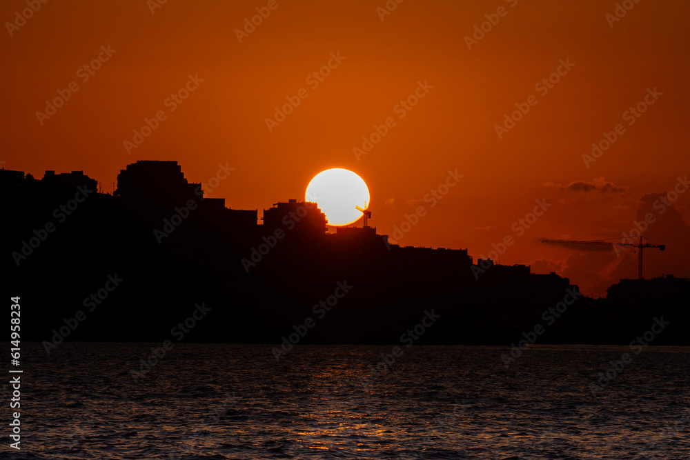Fototapeta premium Sunset in Malta