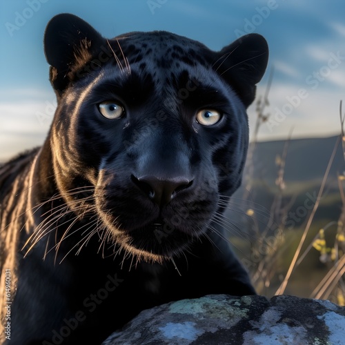 Panther in the wild
