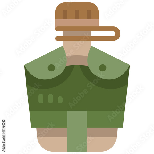canteen flat icon