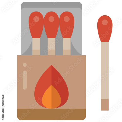 match flat icon