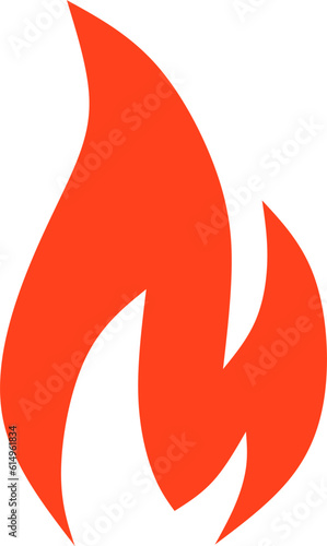 transparent fire icon vector