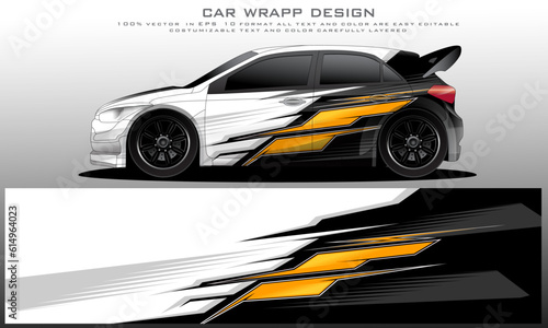 car livery graphic vector. abstract grunge background design for vehicle vinyl wrap and car branding