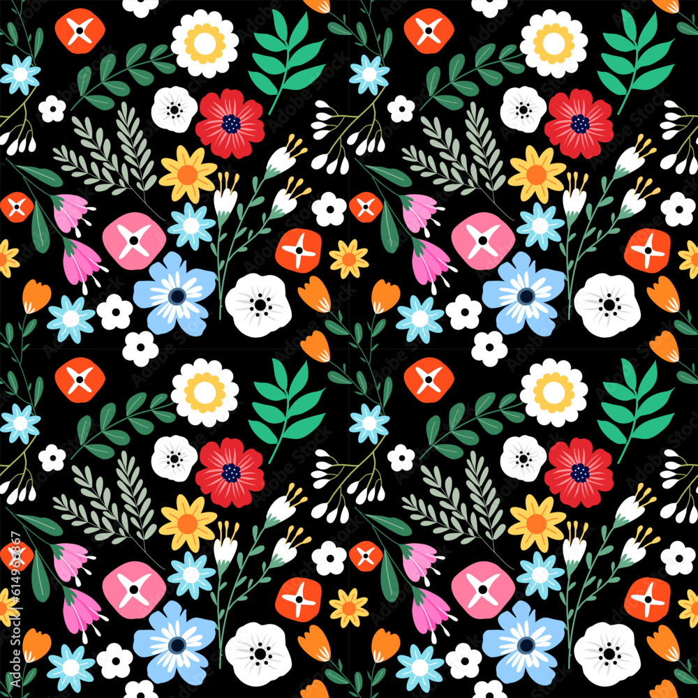 seamless floral pattern seamless floral pattern