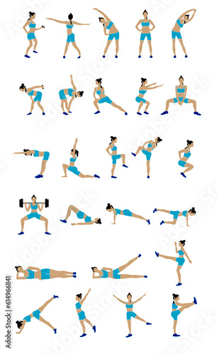 workout illustrations