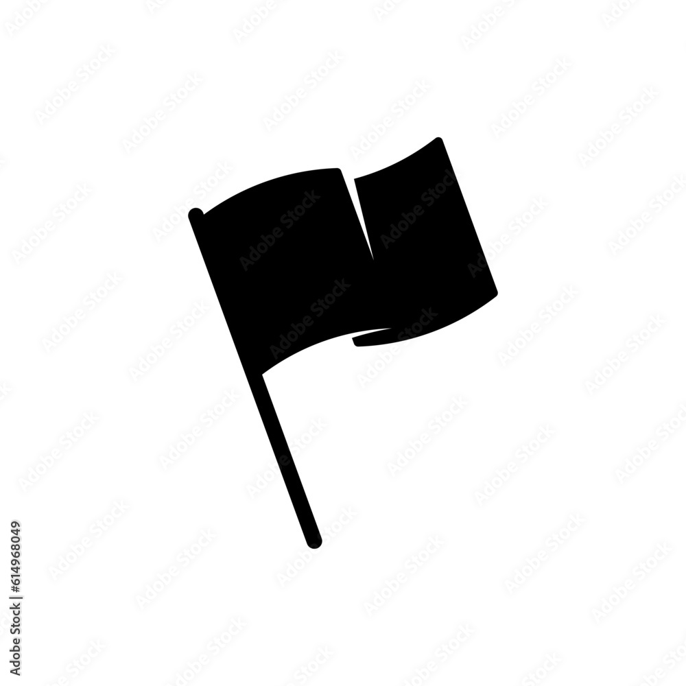 Flag icon isolated on white background. Flag icon isolated on white background.