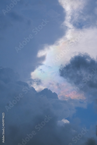 colorful clouds on the sky © Tri
