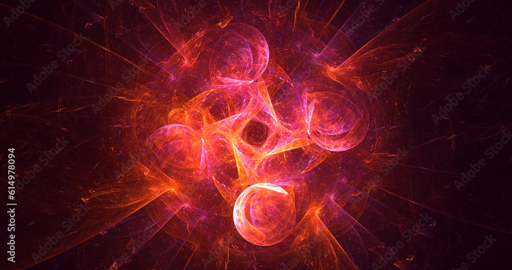 3D rendering abstract colorful fractal light background 3D rendering abstract colorful fractal light background