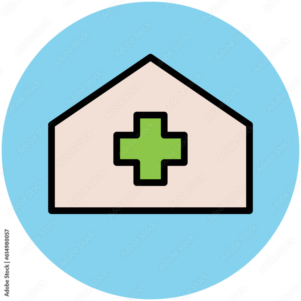 Obraz premium Fitness and Health Colored Vector