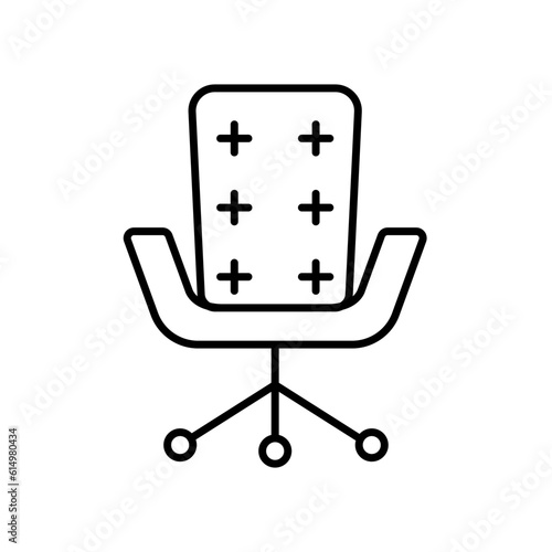 Office chair icon