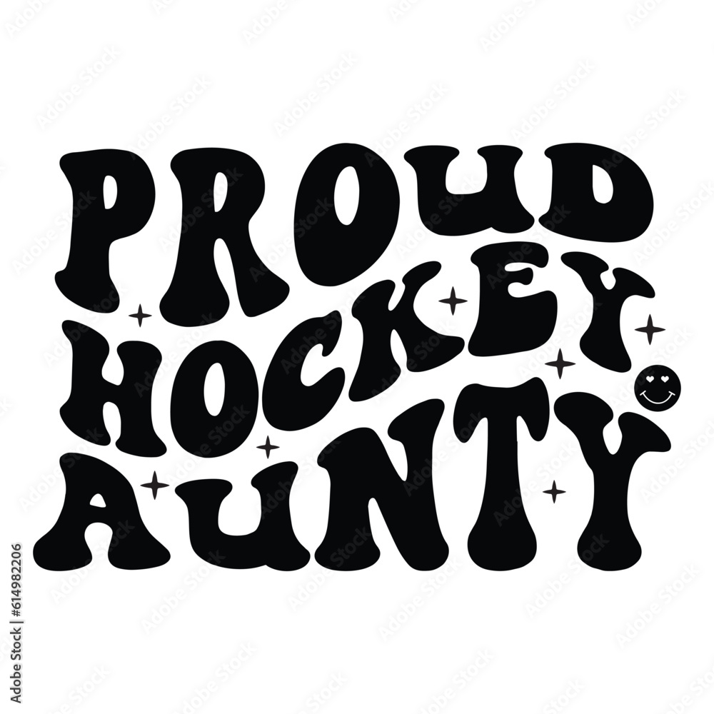 Proud hockey aunty