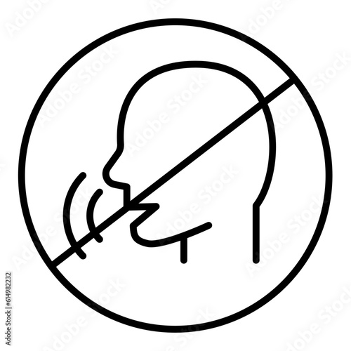 Quiet area icon