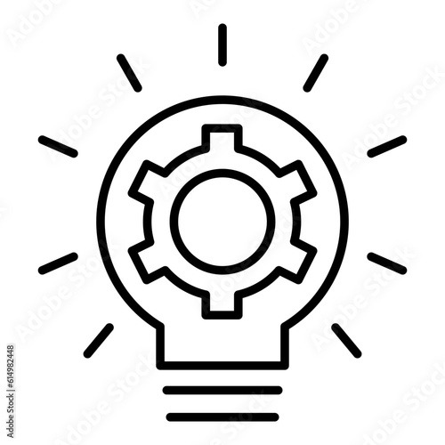 Creative idea icon