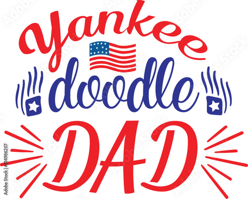 Yankee doodle dad svg