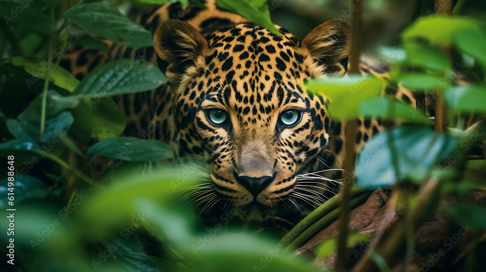 Amur Leopard in the jungle Amur Leopard in the jungle