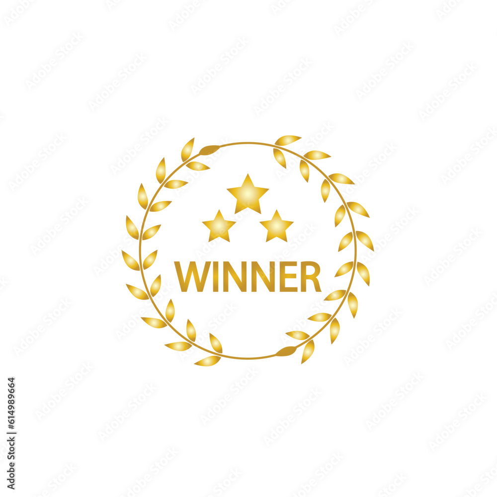 winner logo champion sport succces vector icon winner logo champion sport succces vector icon