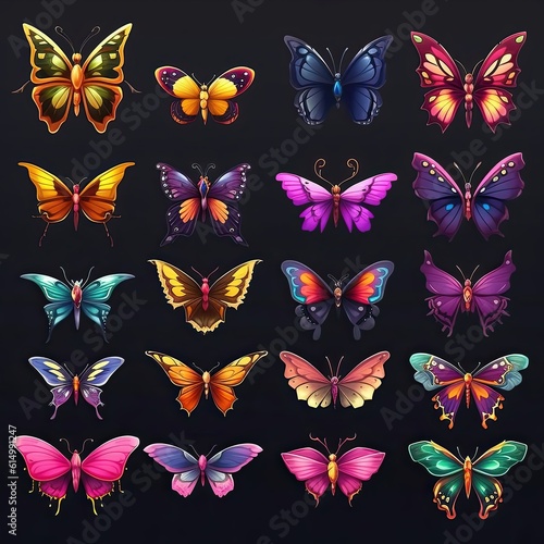 nature butterfly spring ai generated