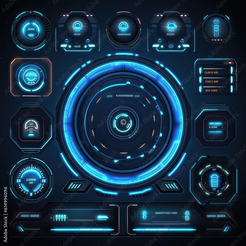 display hud elements ai generated display hud elements ai generated