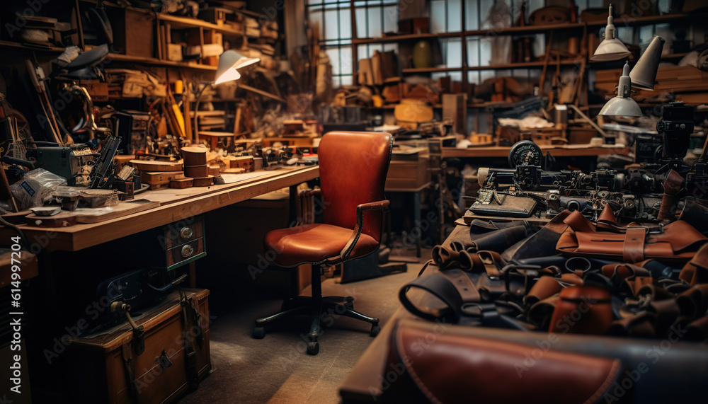 Leather Workshop, Leathercraft Industry Leather Workshop, Leathercraft Industry
