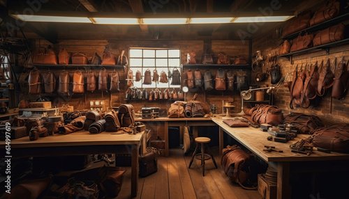Leather Workshop, Leathercraft Industry