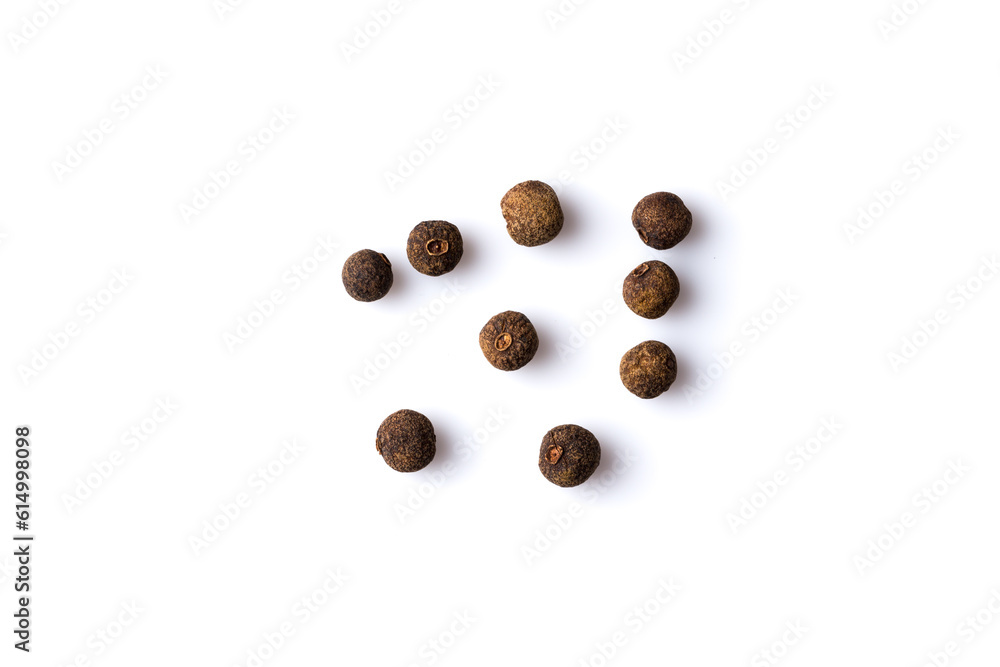 Black pepper isolated on white background Black pepper isolated on white background